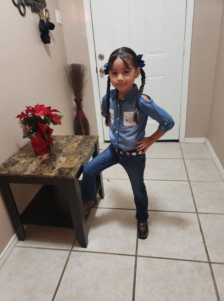 Jesenia De Rivera envía esta foto de sus niñas.