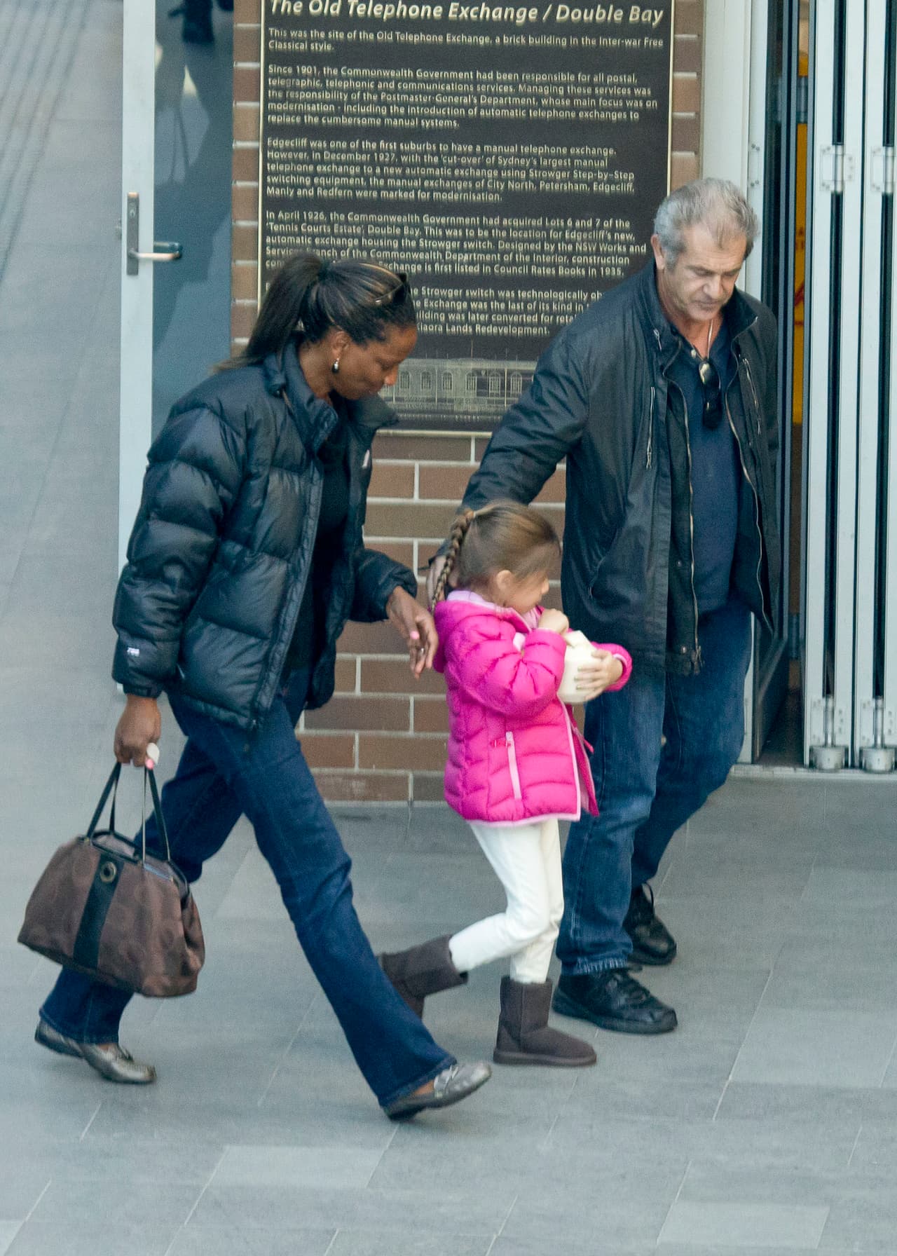 Lucia es la hija que tiene con su ex, la rusa Oksana Grigorieva.