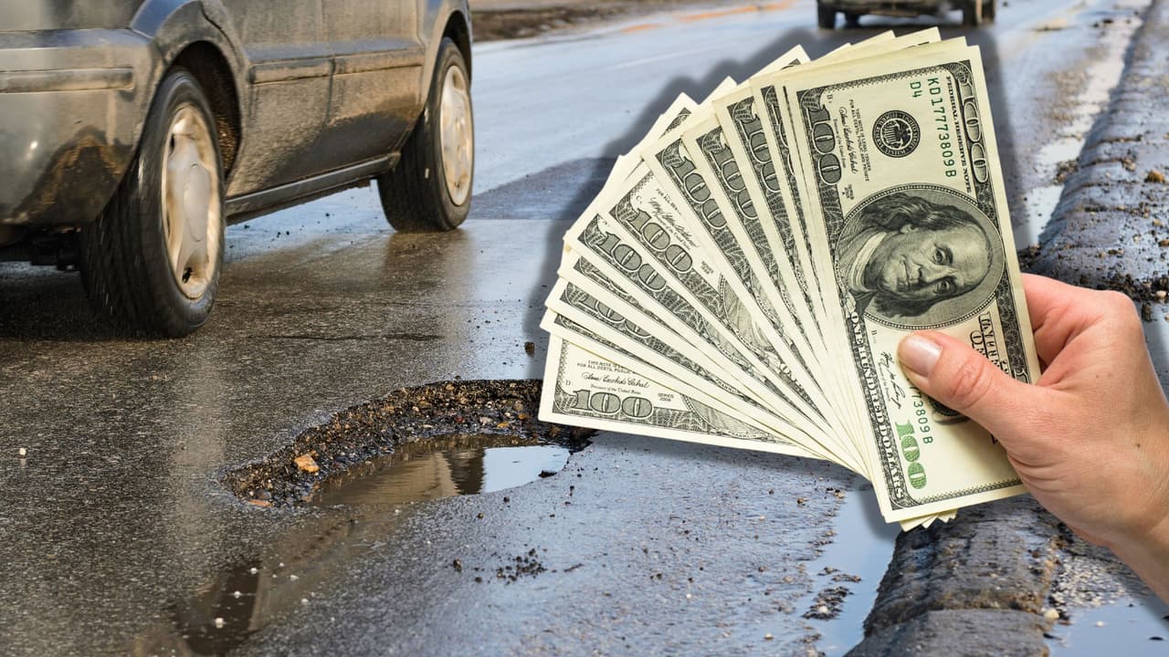 ¿Se dañó tu auto por caer en un bache? Te decimos cómo exigir que el condado de Sacramento te pague