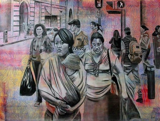 El artista originario de Pensilvania reúne en la exposición Urban Art Show a un grupo de muralistas latinoamericanos que han plasmado su obra en las calles del mundo.