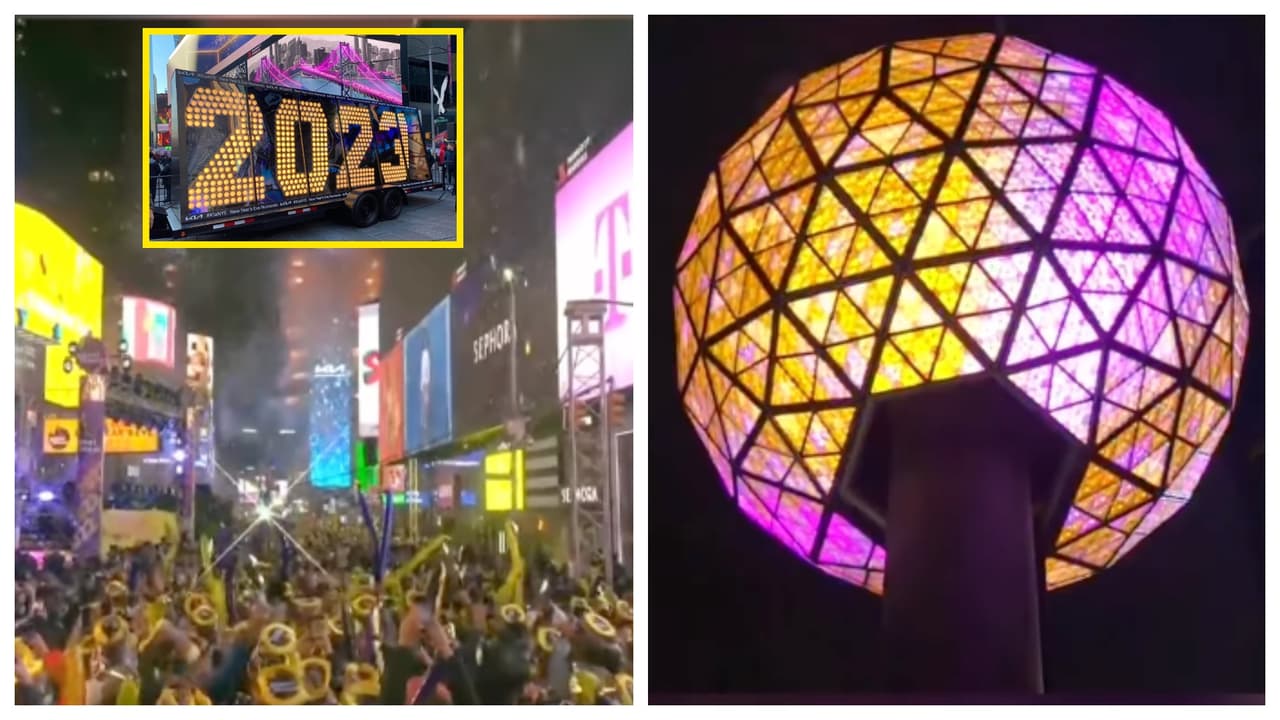 Comienza la cuenta regresiva para la caída de la bola de Times Square