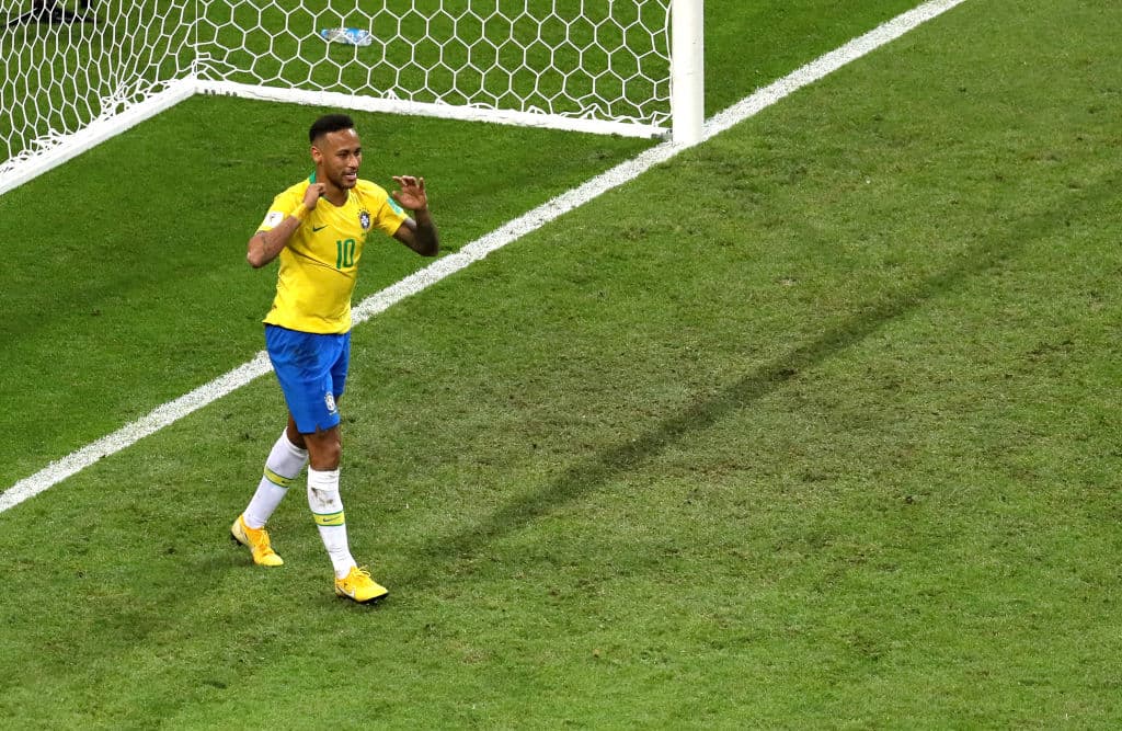 A pesar del descuento de Renato Augusto para poner el 1-2 para que Brasil entrara en competencia, Neymar nunca generó peligro para anotar.