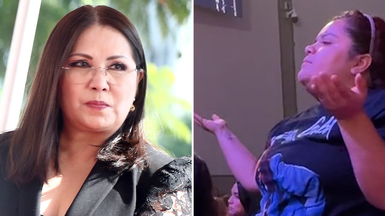 ¿Ana Gabriel sienta a una fan en pleno concierto? Video genera controversia