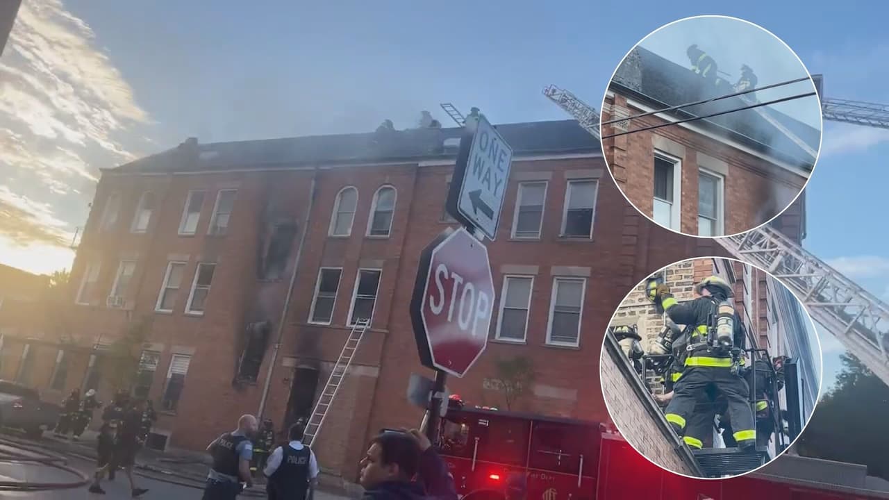 Entre gritos rescatan a una mujer durante fuerte incendio en La Villita