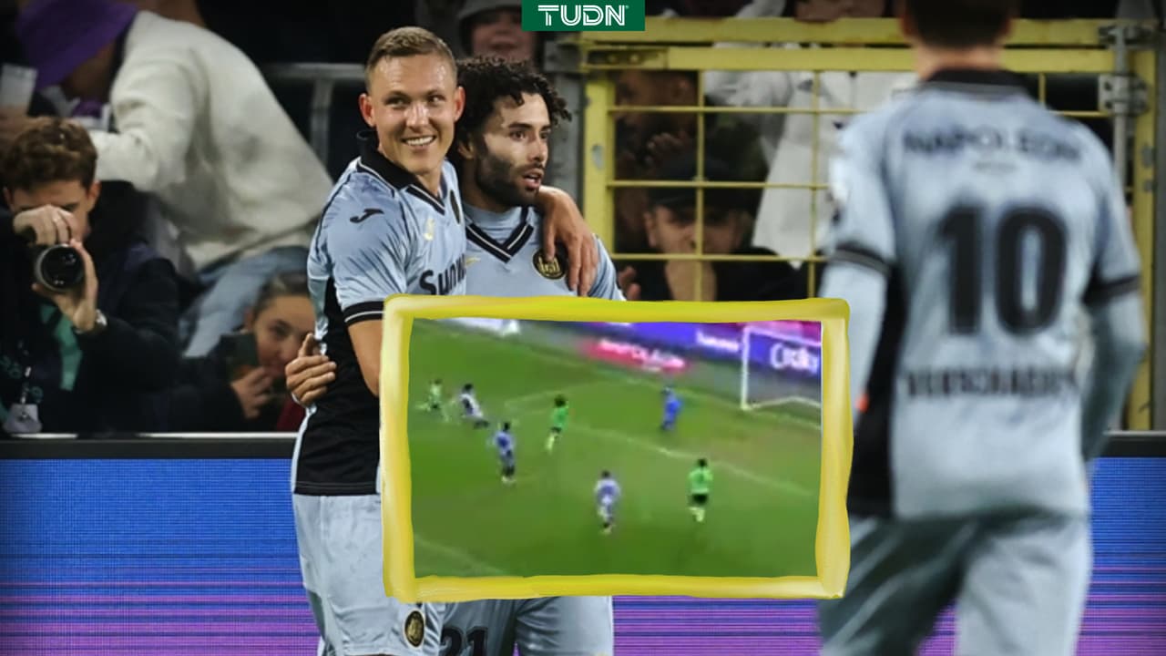 Chino Huerta hace gol con Anderlecht en la Copa de Bélgica ante Ninove