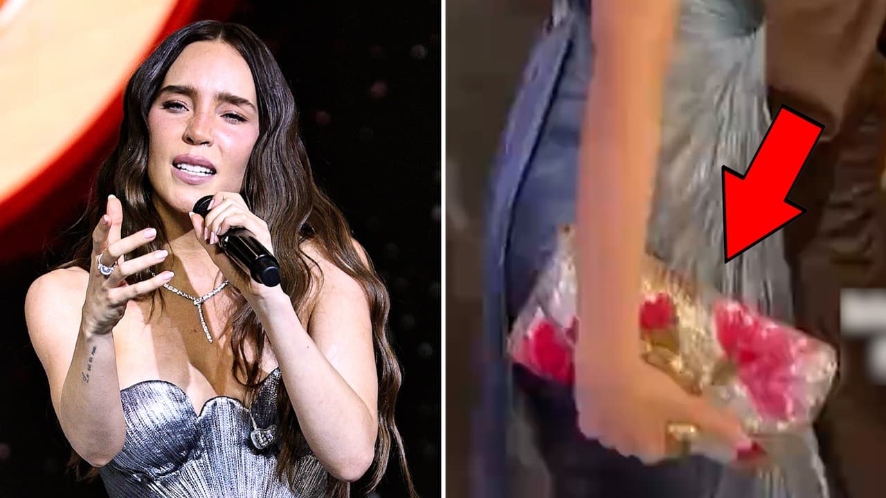 Belinda asiste a importante evento luciendo espectacular vestido y bolso de miles de dólares