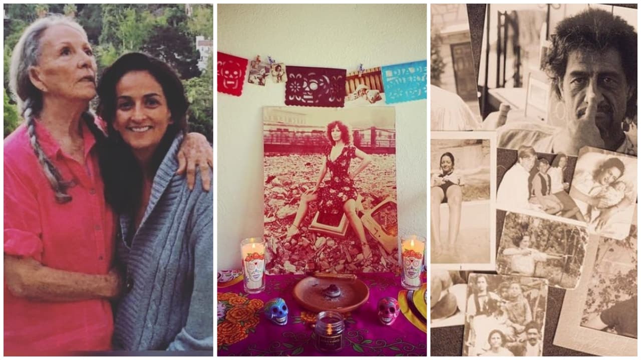 Mientras que su
<a href="https://www.univision.com/famosos/hijos-isela-vega-arturo-vazquez-shaula-vega-reconciliaron-fotos">hija Shaula</a> mostró el altar que puso y también las fotos de su padre Jorge Luke, quien también está muerto.