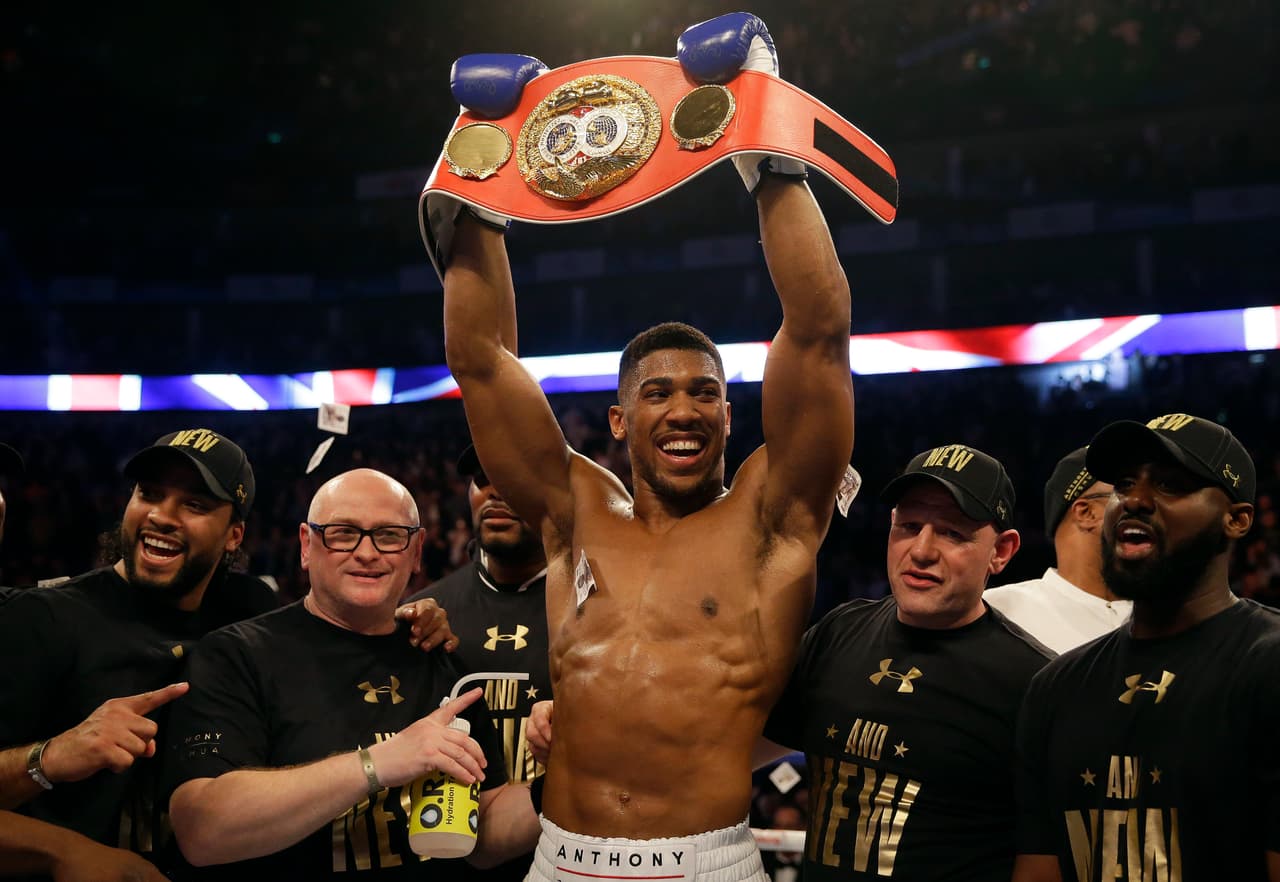 Anthony Joshua ya tiene rival para defender sus 3 títulos mundiales