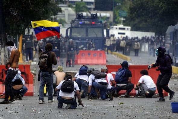 Los venezolanos cumplen tres meses inmersos en un clima de protestas antigubernamentales.