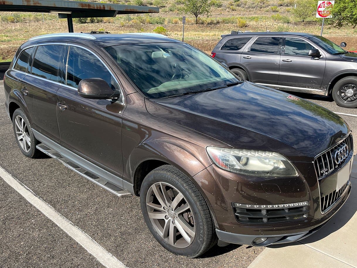 La droga se encontró a bordo de una camioneta Audi. El conductor, identificado como Sergio Rosas, fue arrestado y encarcelado.