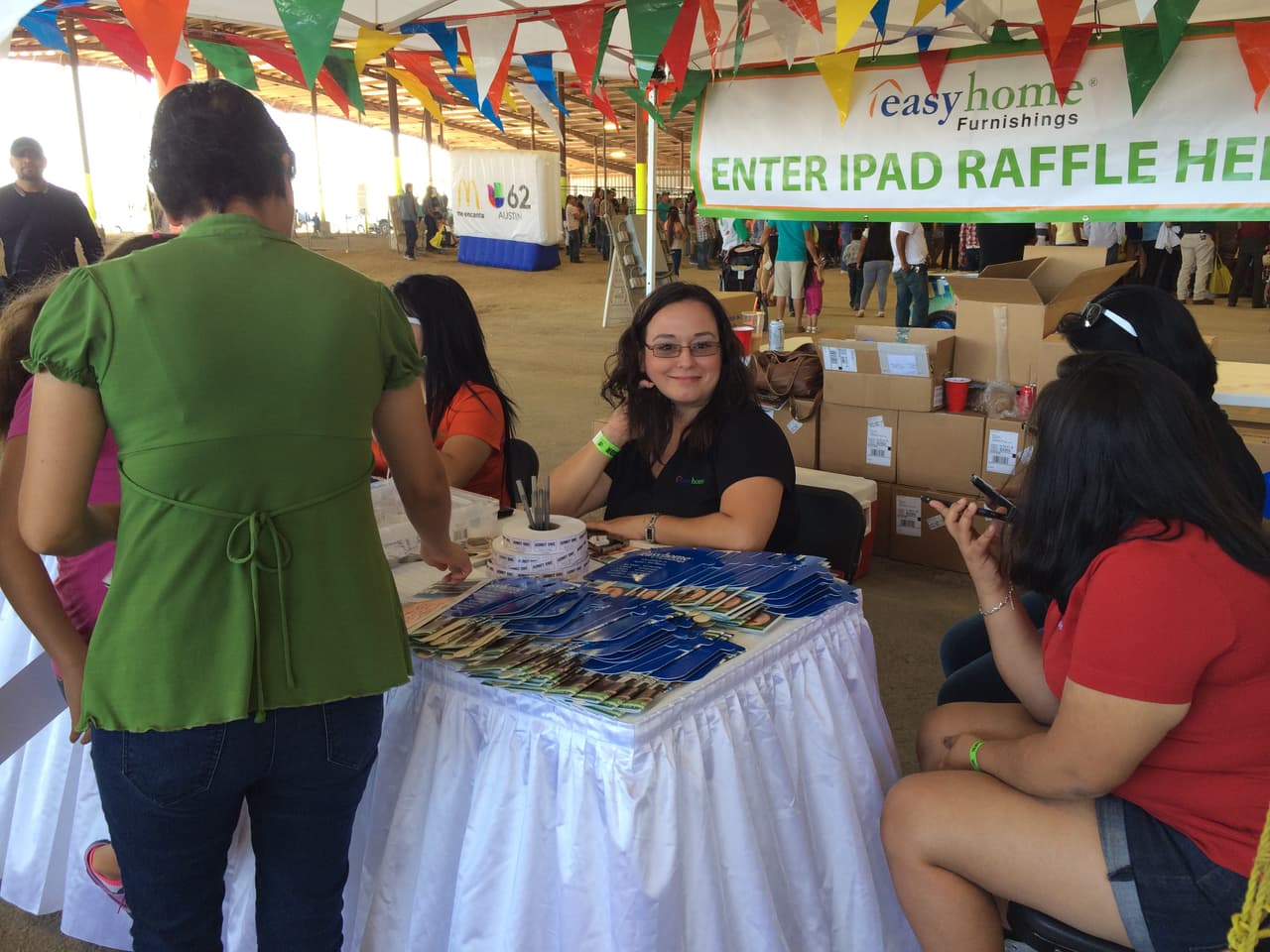Univision convivió con la comunidad desde el Travis County Expo Center para celebrar las Fiestas Patrias.