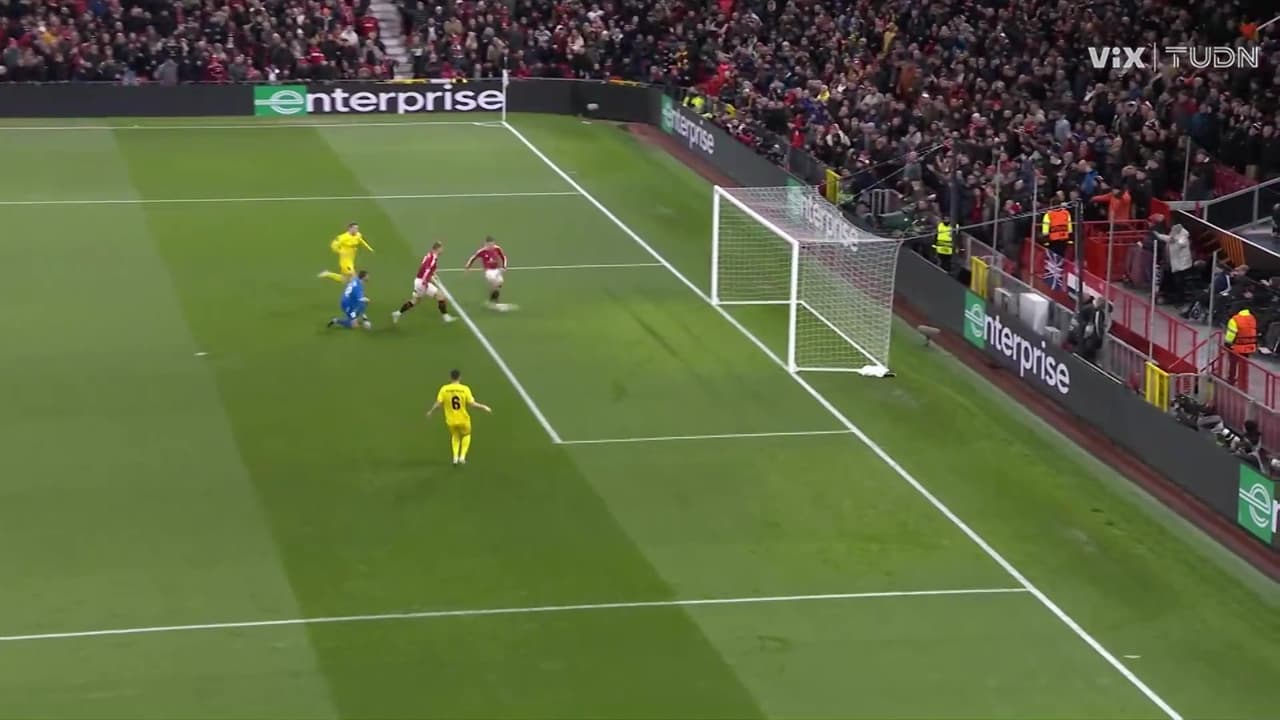 ¡Manchester United lo ganó desde el primer minuto!