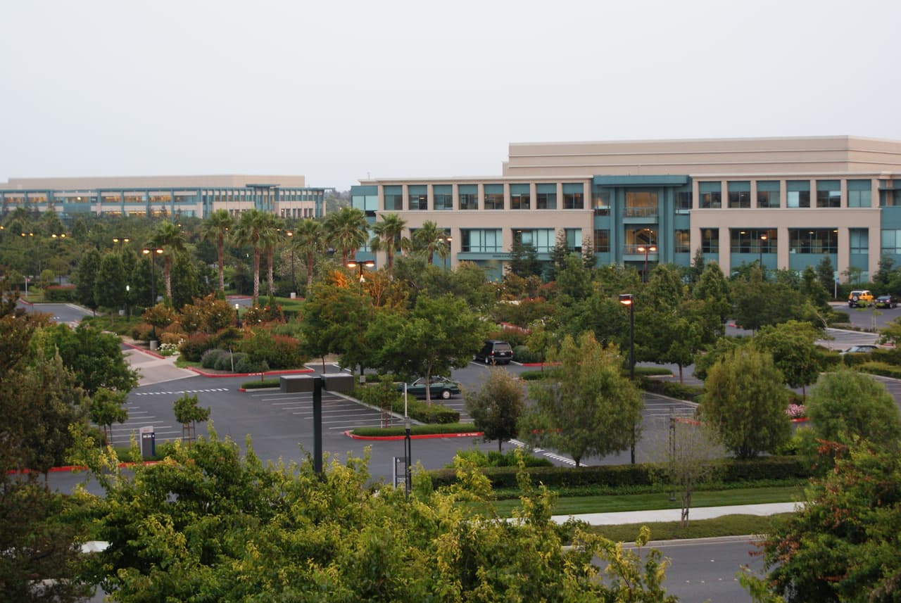 El campus de Cisco en San José, en 2008.