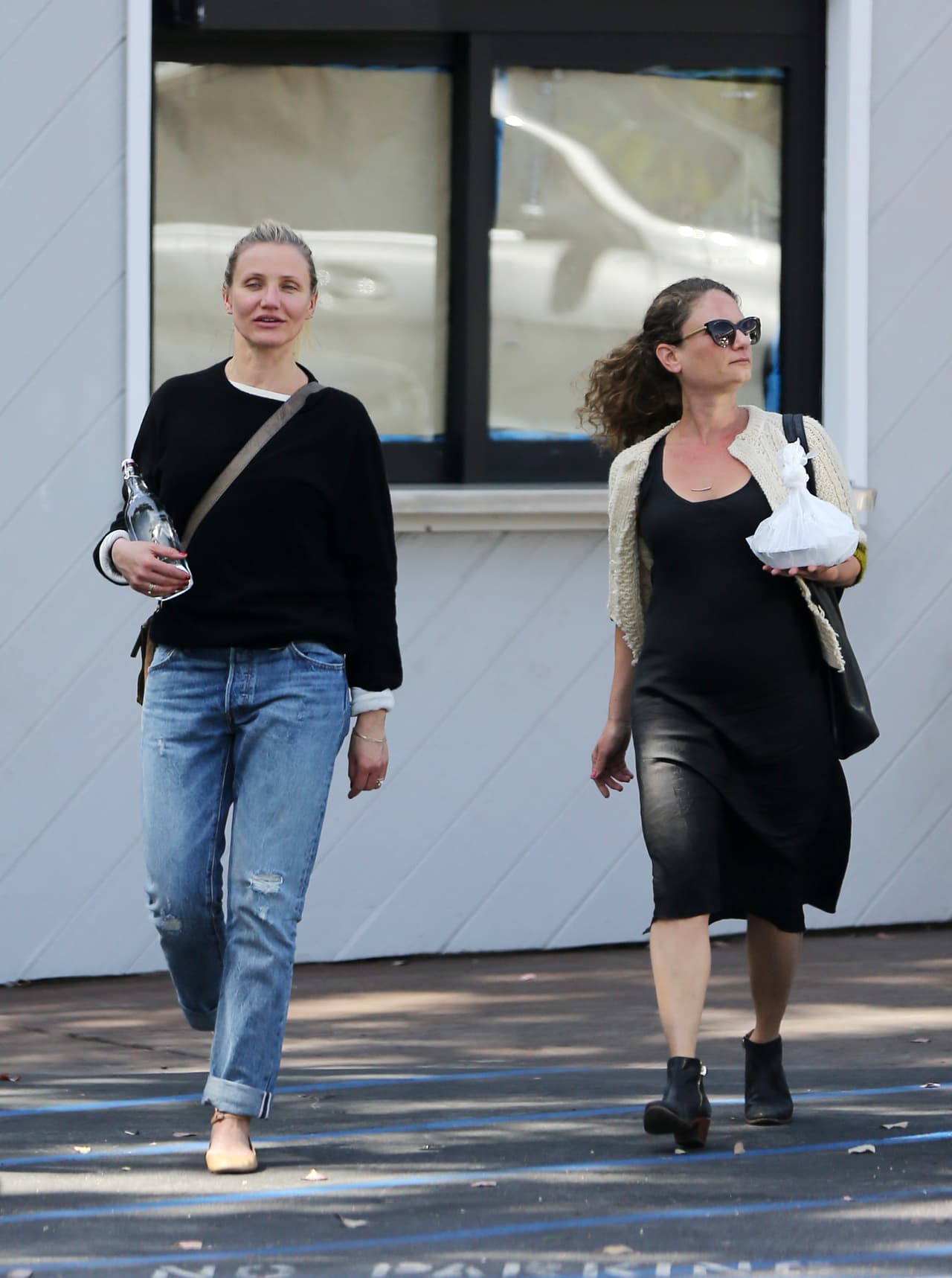 Tan tranquila y risueña como siempre.