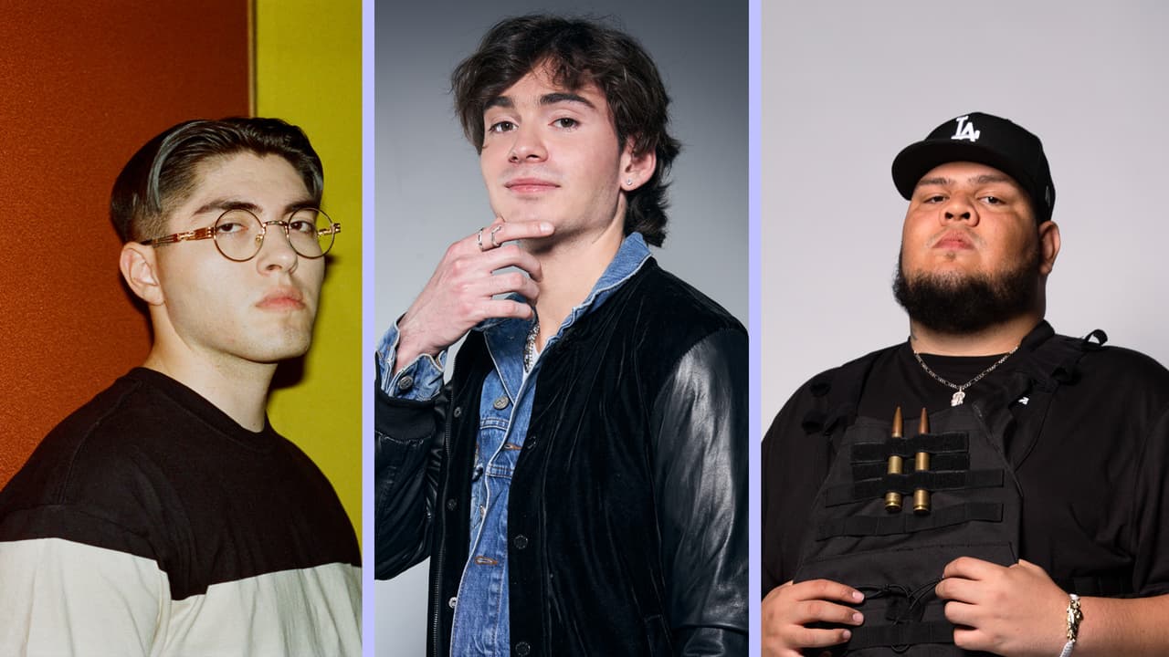 <h2 class="cms-H2-H2"><b>KEVIN KAARL, SEBASTIAN ESQUIVEL Y VICTOR CIBRIAN</b></h2>
<br>
<br>
<b>La Nueva Generación Regional Mexicano</b> no se queda atrás y son ellos quienes están marcando tendencia; ahora se hacen presentes en Premios Juventud.
<br>
<br>
<h2 class="cms-H2-H2"></h2>
<h2 class="cms-H2-H2"><a href="https://www.univision.com/shows/premios-juventud/premios-juventud-2023-lista-completa-nominados" target="_blank">Premios Juventud 2023: aquí puedes ver la lista completa de nominados</a></h2>