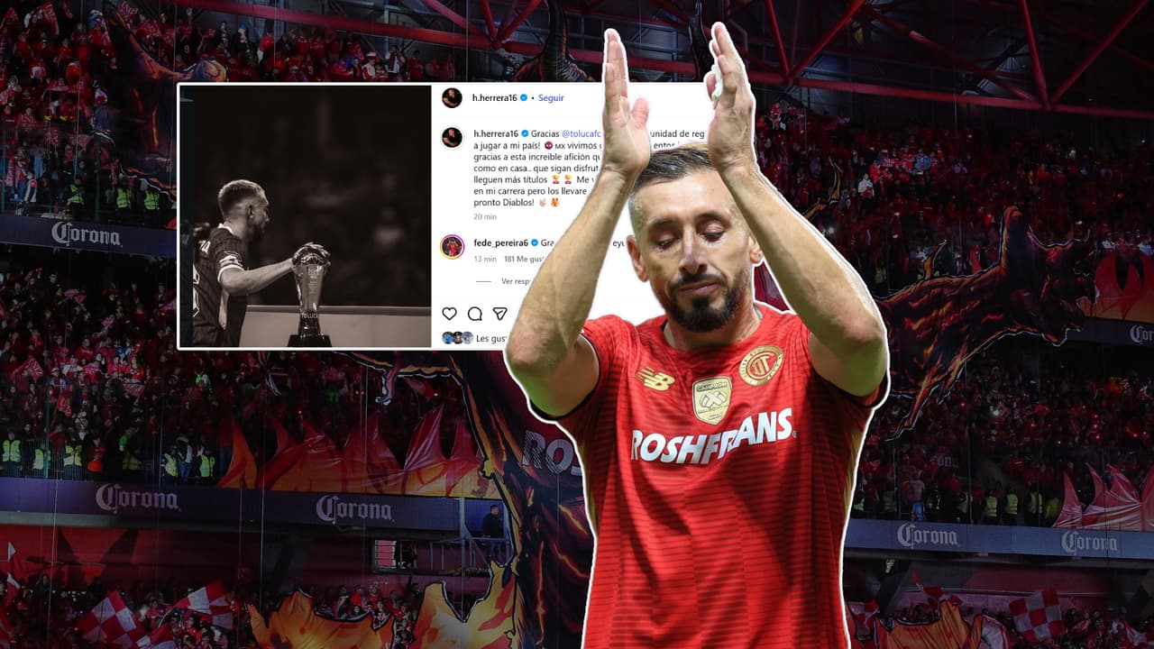 Héctor Herrera se despide del Toluca con un emotivo mensaje tras el bicampeonato