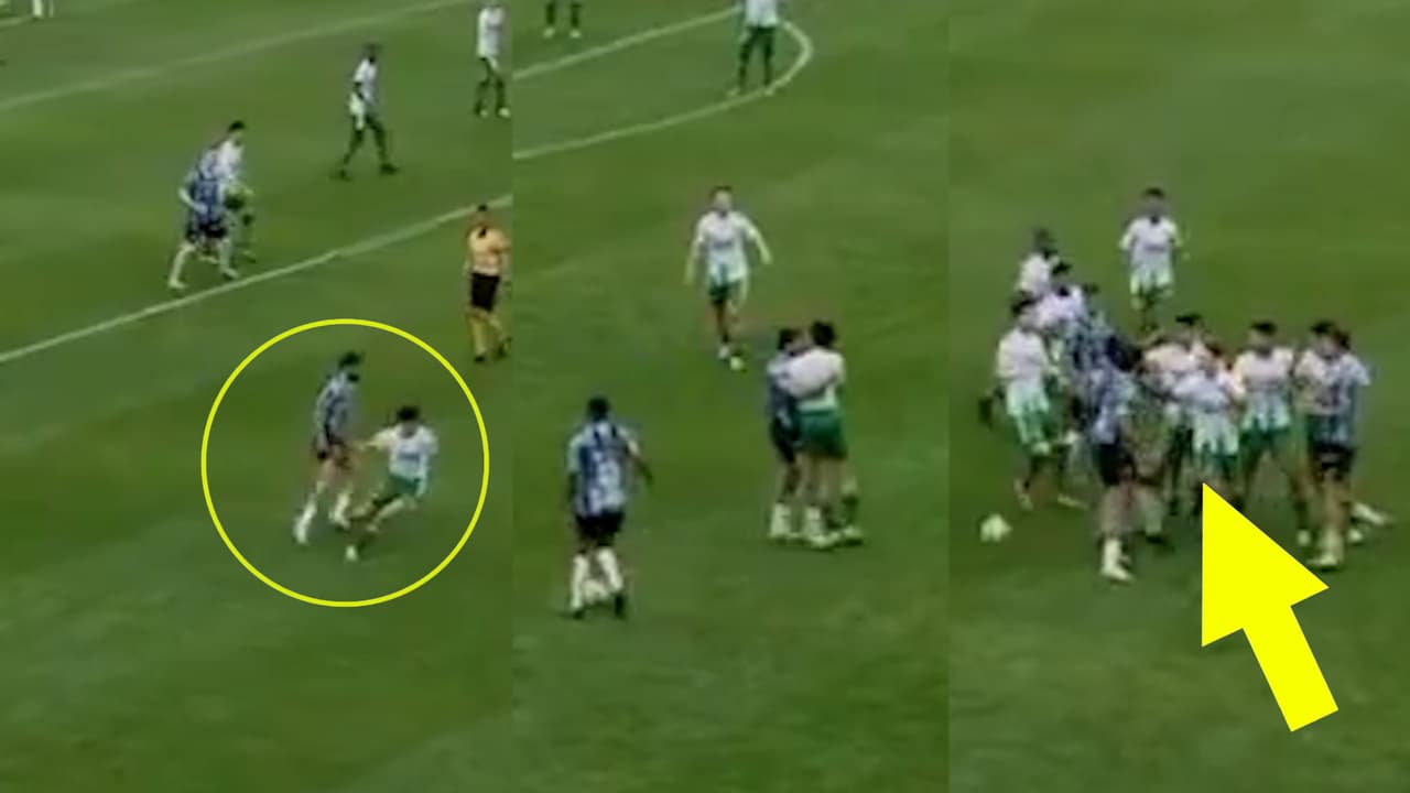 Diego Costa regresa con Gremio Sub-20 y termina golpeando a un juvenil

