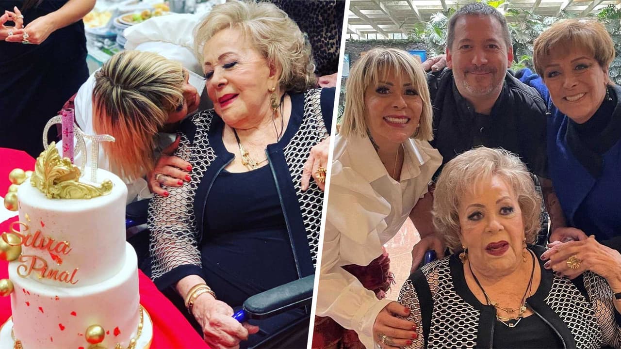 Silvia Pinal dice tener novio en la celebración de su cumpleaños #90