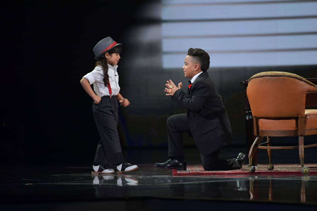 Los niños mostraron su talento extraordinario.