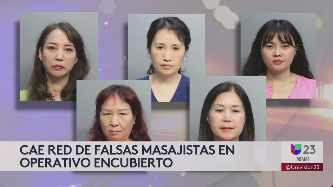 Cae red de falsas masajistas en un operativo encubierto