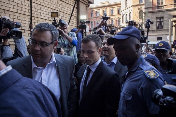 Antes, el pasado jueves 11 de septiembre, Pistorius escucho el veredicto.