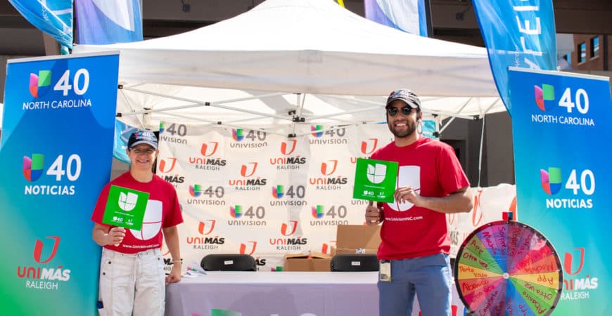 La Fiesta del Pueblo será el 22 de agosto de 2020 y contará con la participación del equipo Univision 40 North Carolina. El evento de celebración de la cultura hispana contará con música, arte, danza y expositores de América Latina. Lugar: Fayetteville St., Raleigh.