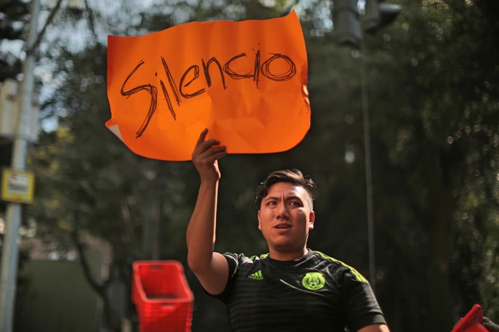 Solidaridad por terremoto en México 2017.