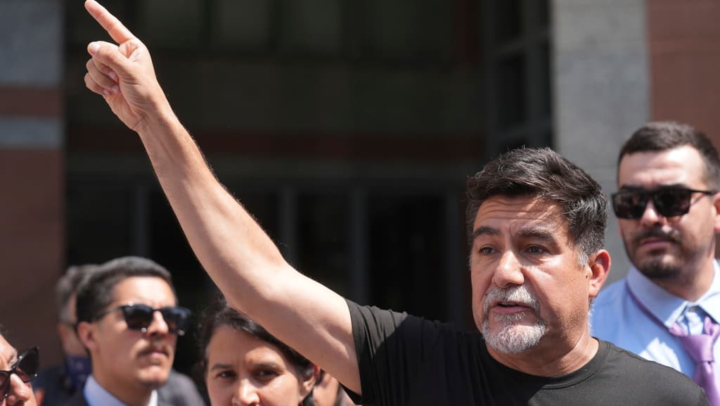 David Huerta relató que conoció personas de México y de El Salvador, que sufren por el miedo de tener que separarse de sus familias.