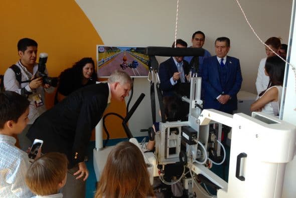 Desde el primer día, decenas de pequeñitos pudieron interactuar con los programas y algunos aparatos que este espectacular CRIT les ofrece.