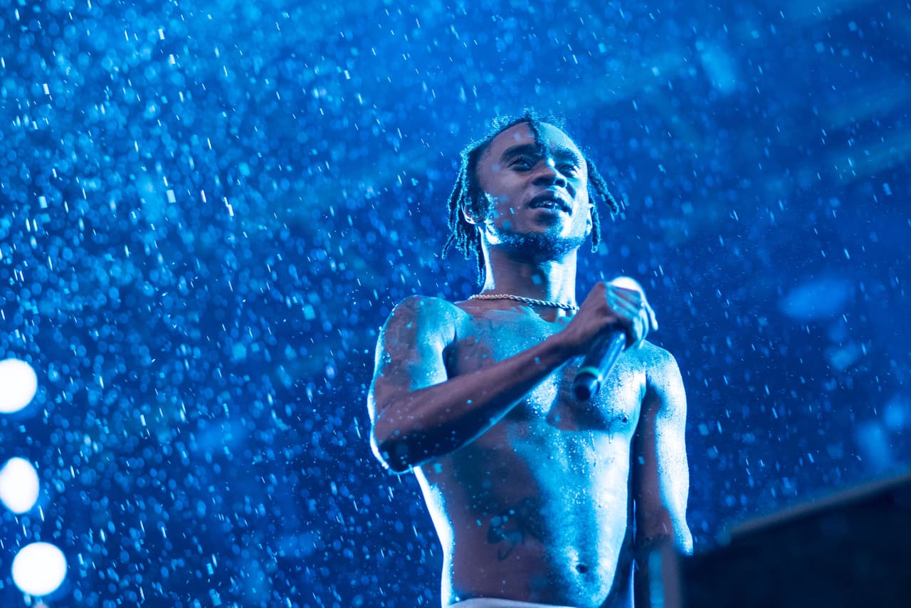 American hip hop duo Rae Sremmurd performs at the Quebec City Summer Festival on July 9, 2016. / AFP / Florence Cassisi (Photo credit should read FLORENCE CASSISI/AFP/Getty Images)