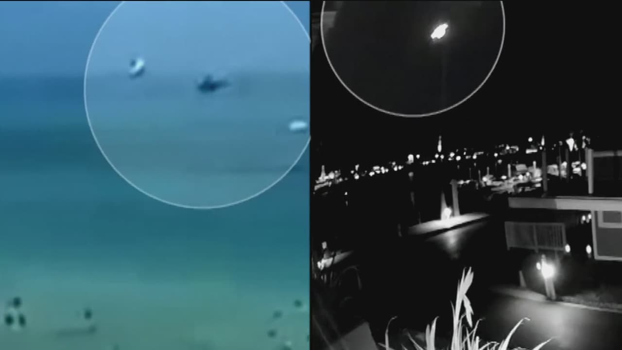 En video: el momento en que dos helicópteros impactan contra el mar en playas de California y Miami