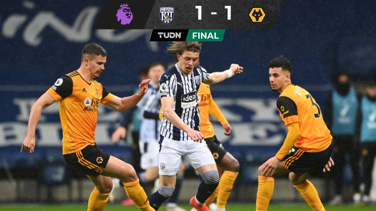 Sin Jiménez, los Wolves empatan en casa del West Bromwich