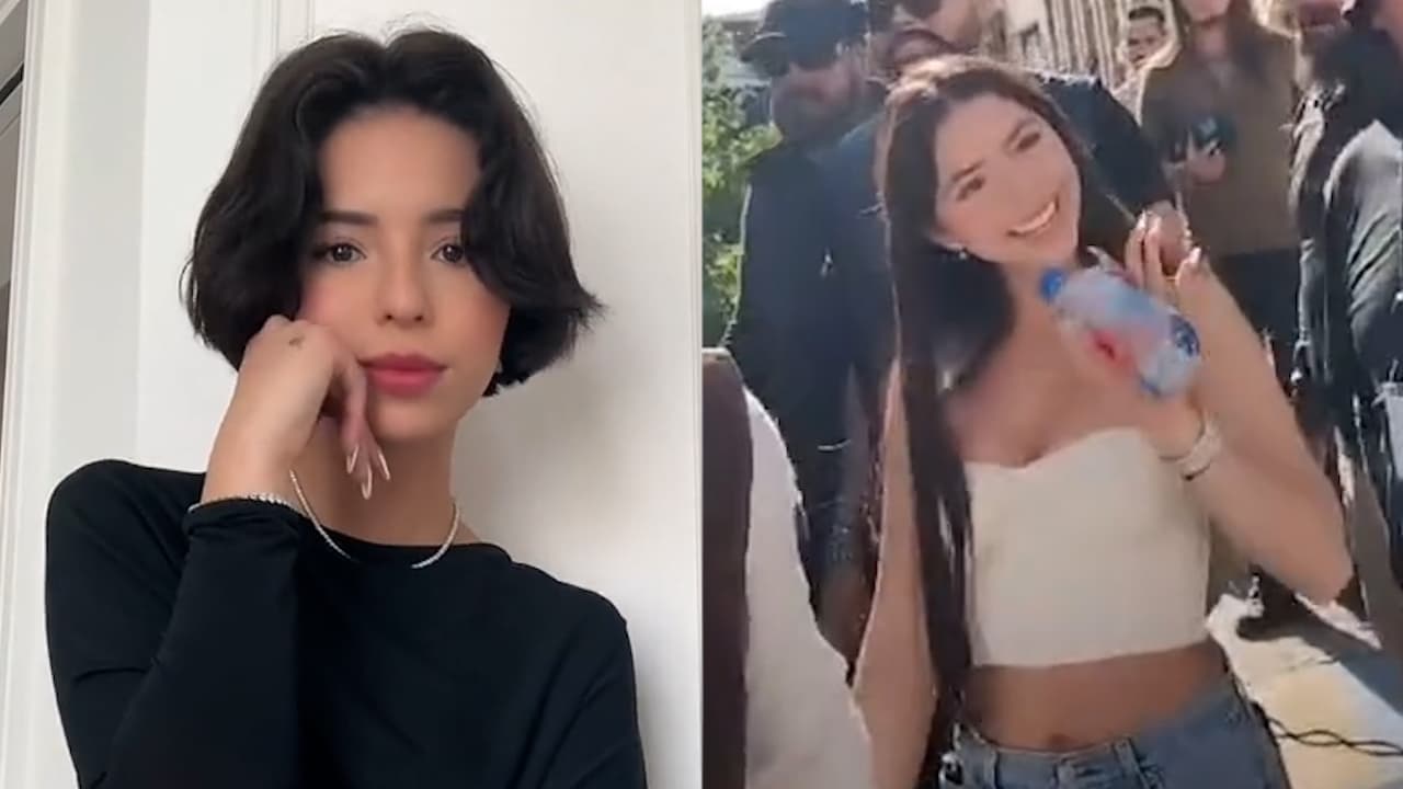 ¿Ángela Aguilar no quiso saludar a fans mientras Nodal sí lo hizo? Video genera polémica