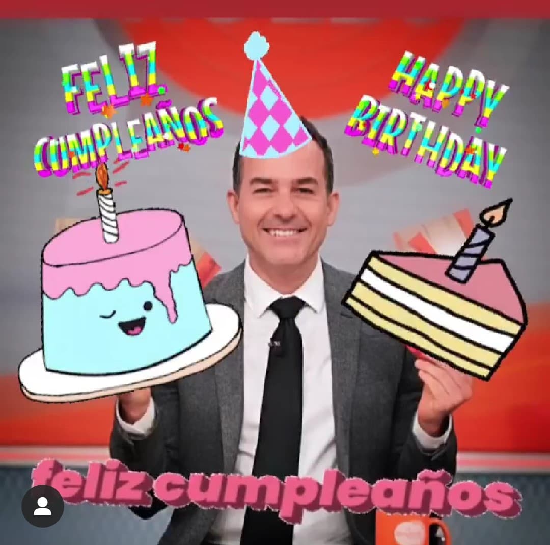 El pasado sábado 5 de octubre, Carlos Calderón celebró un año más de vida y en sus redes sociales compartió un video el que de forma animada agradeció por su cumpleaños.