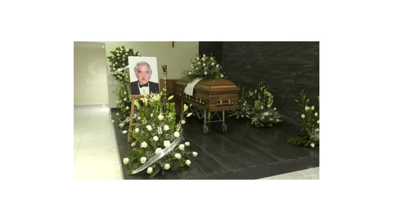 Así fue el último adiós de Enrique Rocha. El villano de telenovelas murió el 7 de noviembre de 2021.