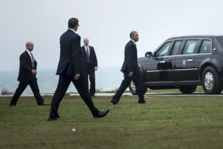 El Servicio Secreto se encarga de la seguridad del presidente y su familia.