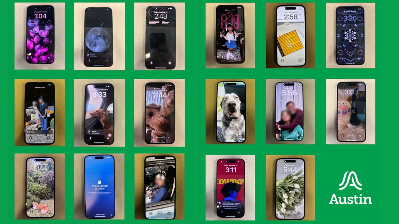 Recuperan más de 100 iPhones robados en Austin; autoridades buscan a los dueños