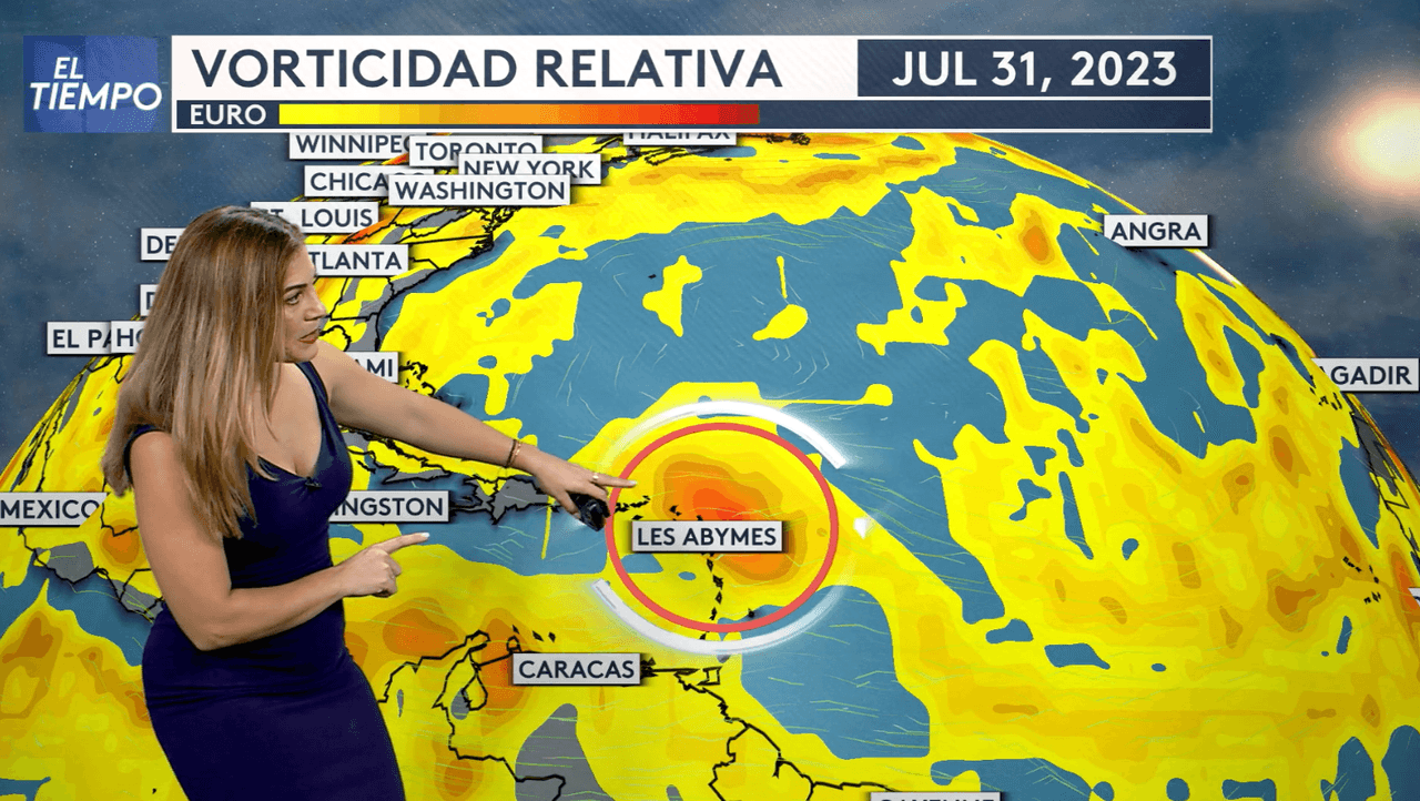 Modelos muestran que dos ondas tropicales pueden impactar Centroamérica y Puerto Rico