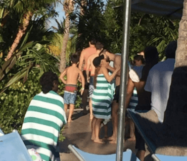 Shakira y Piqué estarían disfrutando estos días en Bahamas para luego viajar a Colombia.