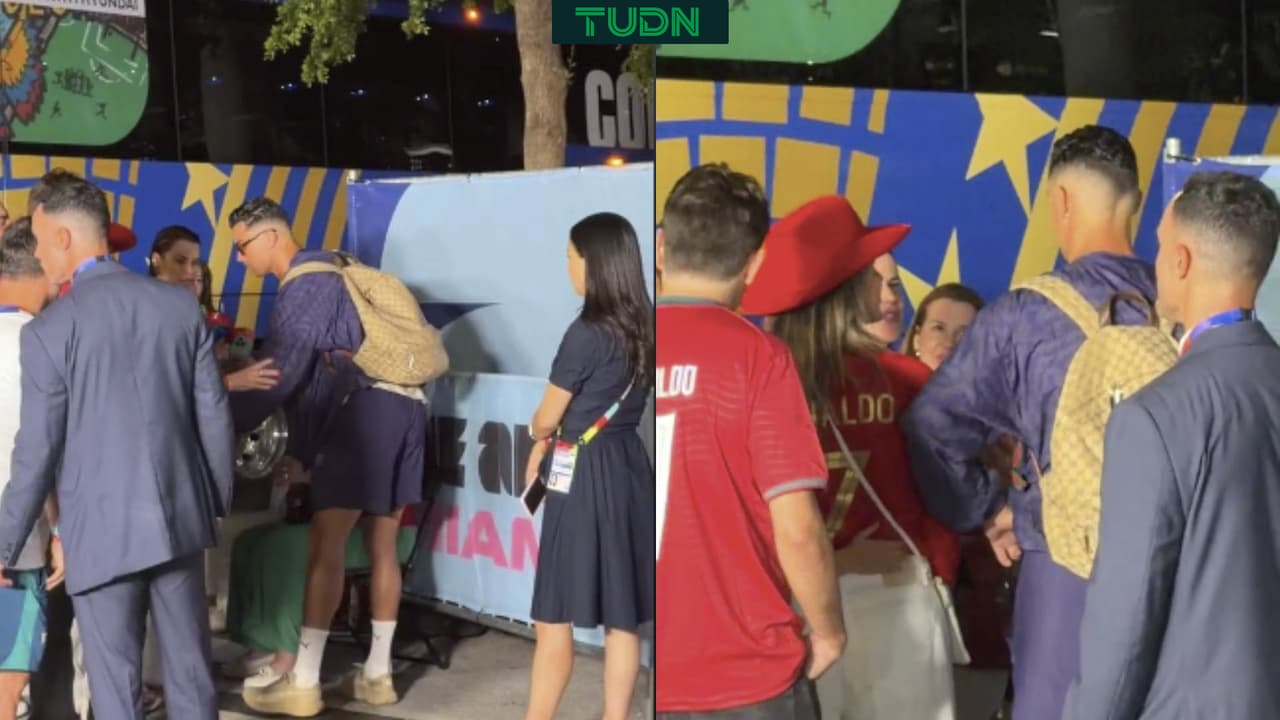 El momento familiar de Cristiano que no se vio en la transmisión