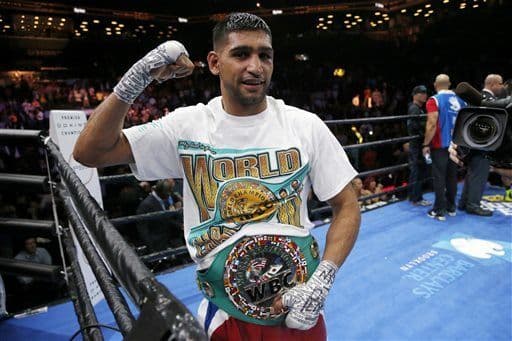 Al final de la contienda, Amir Khan pidió ir contra Floyd Mayweather Jr.