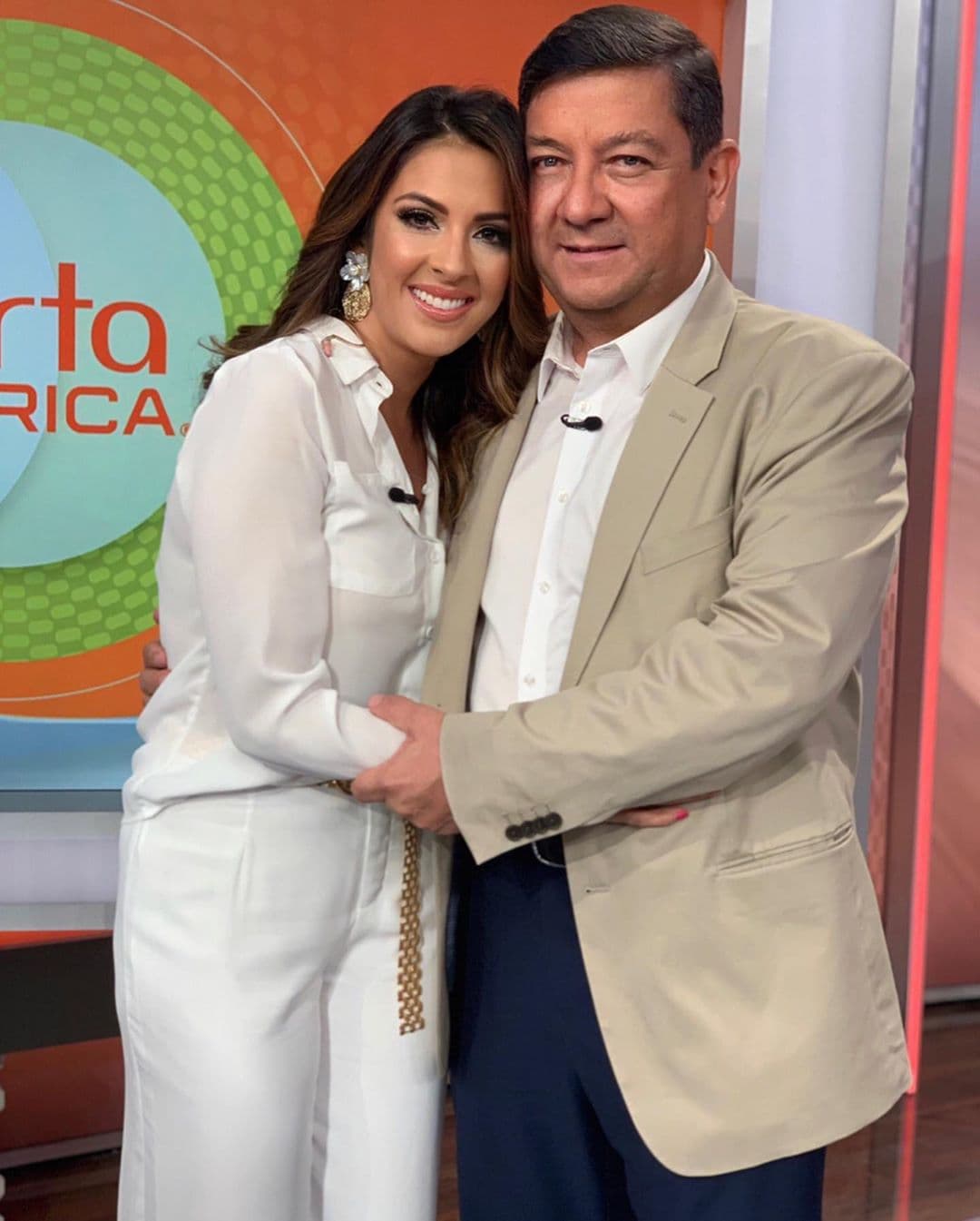 Maity es una hija orgullosa y este Día del Padre aprovechó para inmortalizar bellos momentos.