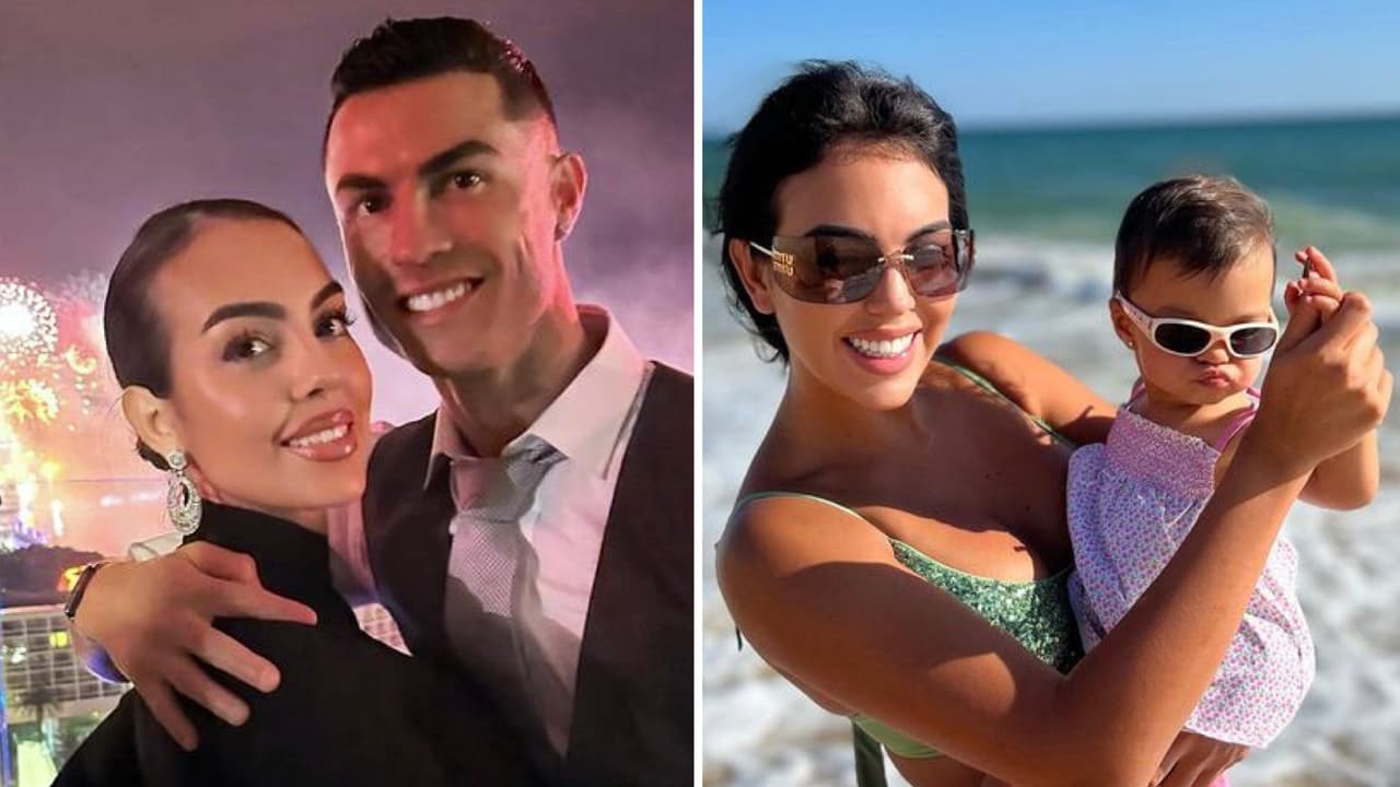 La hija de Georgina Rodríguez ya hace 'ejercicio' como su mamá y no tiene ni dos años de edad