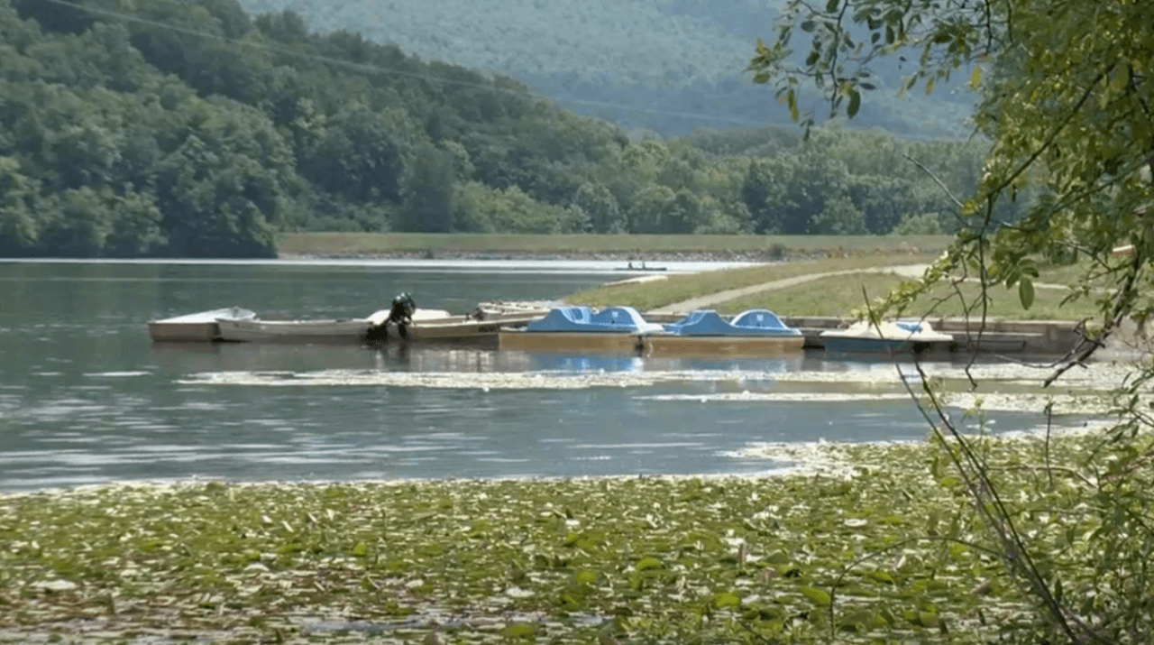 <b>Canoe Creek State Park:</b> Si se encuentra en el área de Hollidaysburg, en el condado de Blair, el área del lago del Parque Estatal Canoe Creek incluye una playa de arena. Hay un carril de vuelta marcado por boyas.
<br>
<br>
<b>Cuándo</b>: La zona de baño está abierta desde las 8 a. m. hasta la puesta del sol desde finales de mayo hasta septiembre.
<br>
<br>
<b>Otras comodidades</b>: Snack bar y casa de baños con duchas y vestidores.
<br>
<br>
<b>Ubicación</b>: 205 Canoe Creek Road, Hollidaysburg, PA 16648