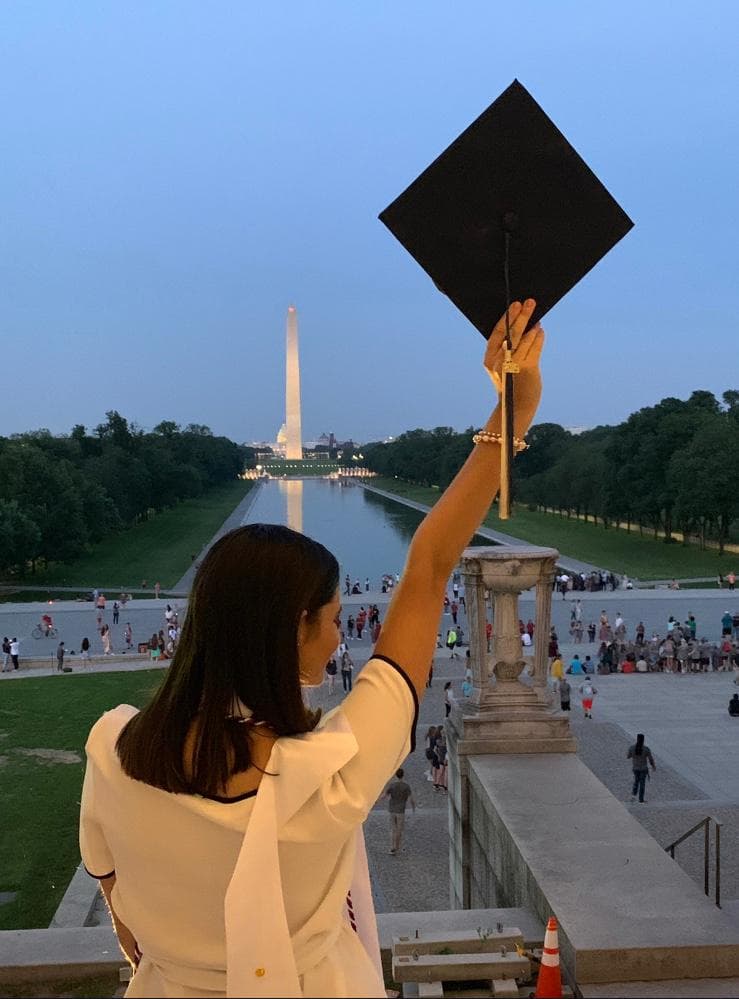 Luisa en Washington, D.C.
