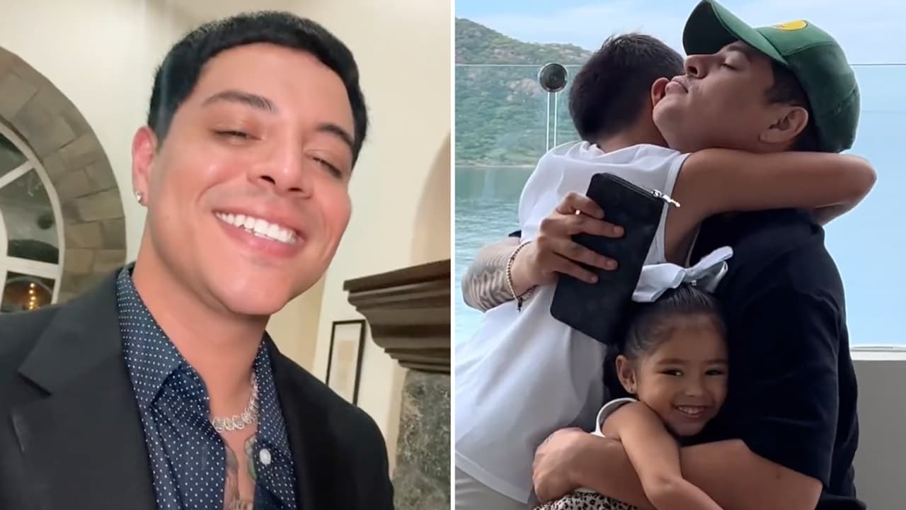 Eduin Caz presume que su hijo se gastó "todos sus ahorros" para darle un regalo tras robo que sufrió