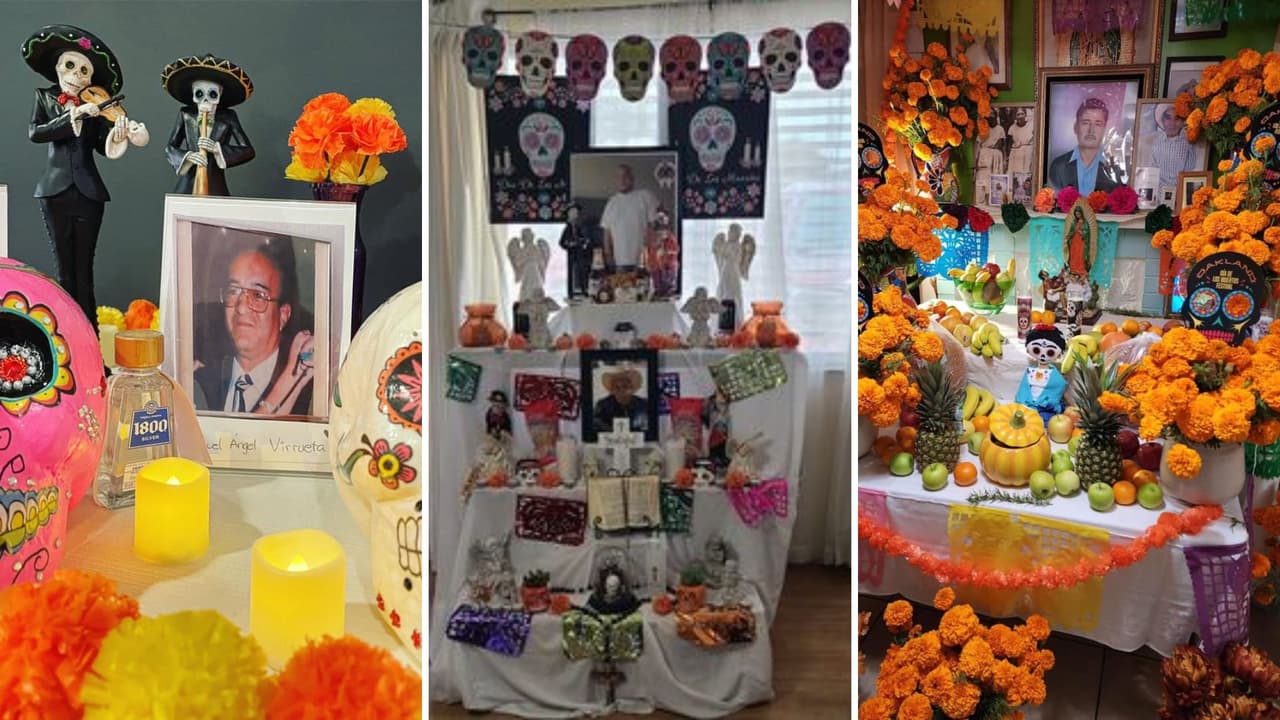 Estos son los altares de Día de Muertos de nuestra audiencia en el Área de la Bahía