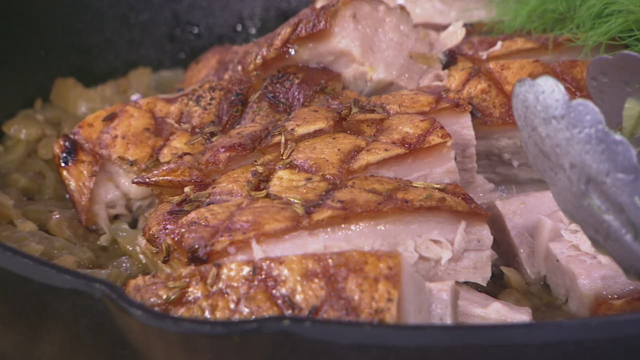 Un lujo para el paladar: te enseñamos a preparar esta deliciosa pancita de cerdo rostizada