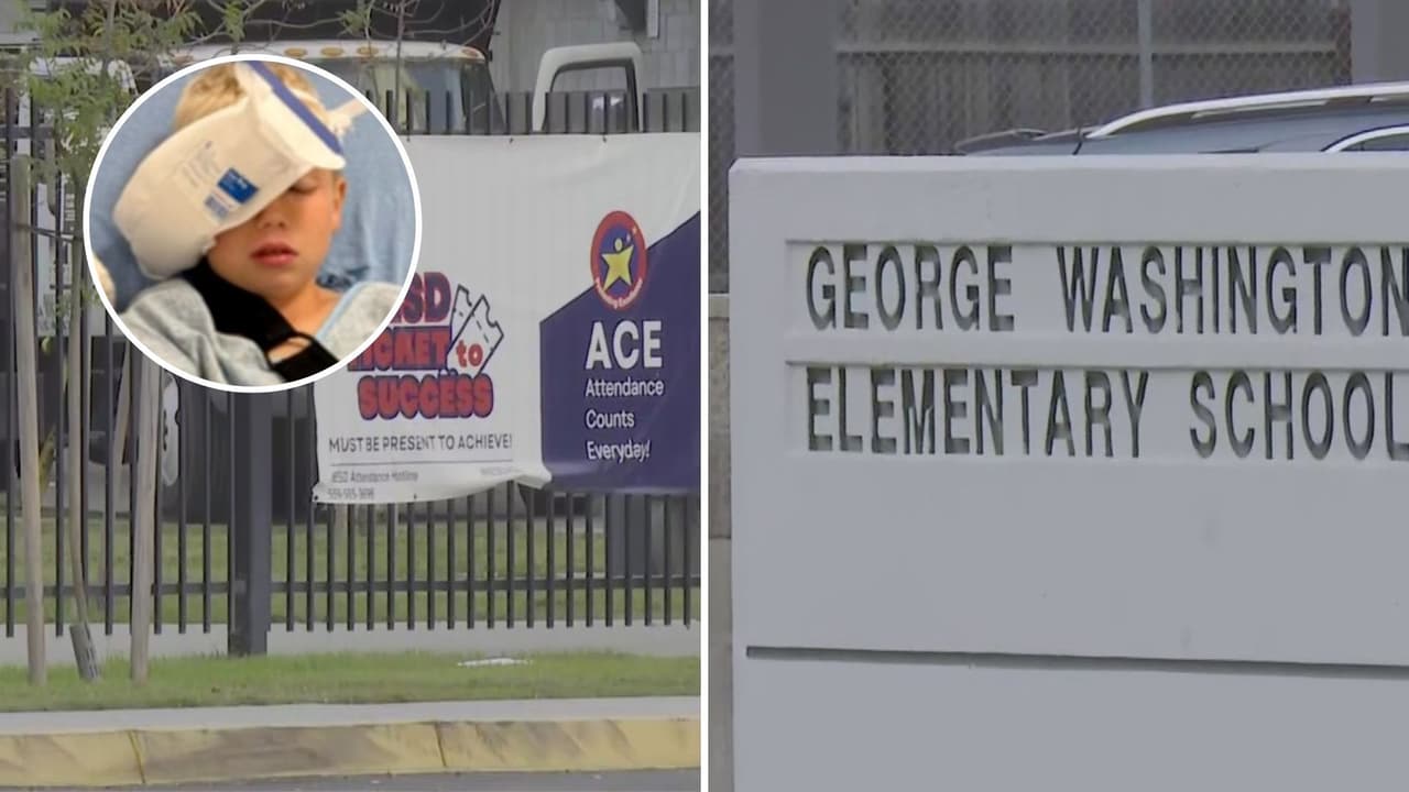 Cae techo de primaria en Hanford y dos niños quedan heridos: escuela permanecerá varios días cerrada