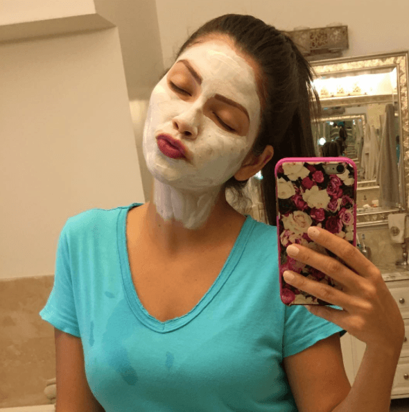 Siempre ocurrente y dispuesta a mostrar que antes que nada hay que cuidarse y quererse.